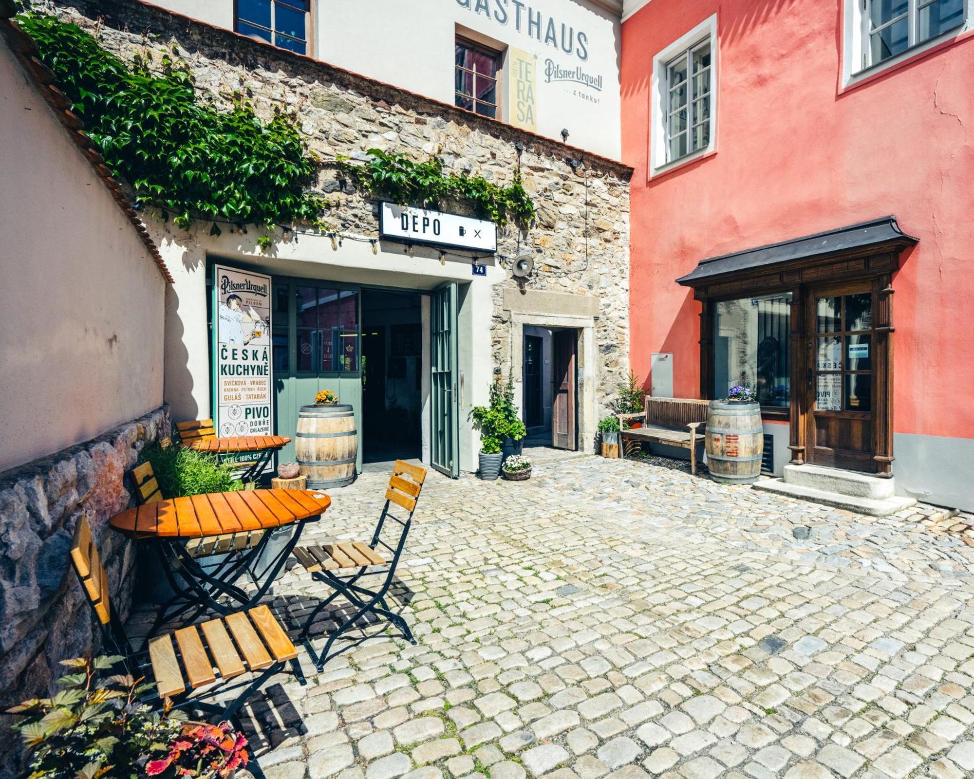 Hotel Latran Český Krumlov Exterior foto