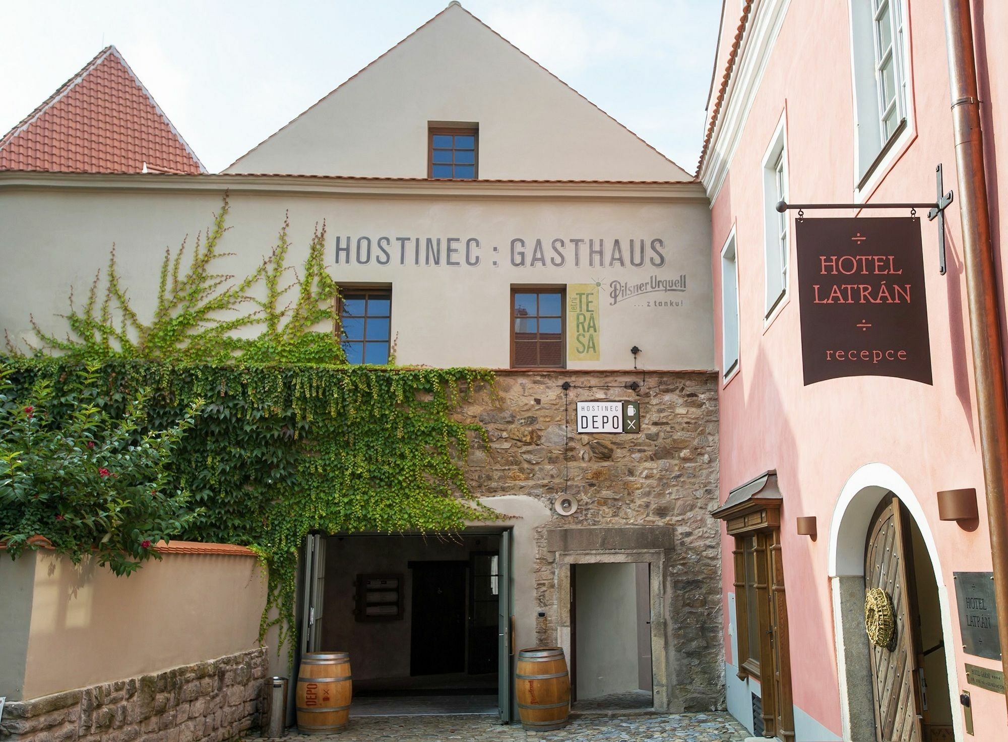 Hotel Latran Český Krumlov Exterior foto